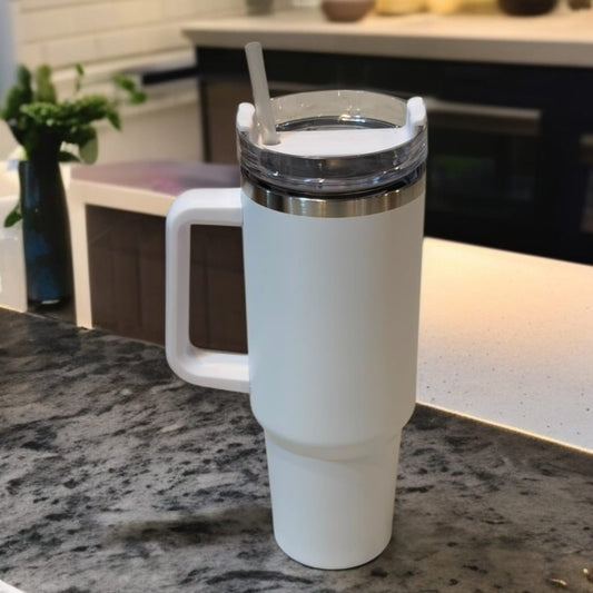 Thermos Cup & Tumbler-White