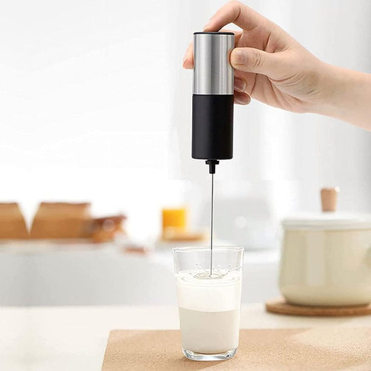 Handheld Battery-Operated Milk Frother