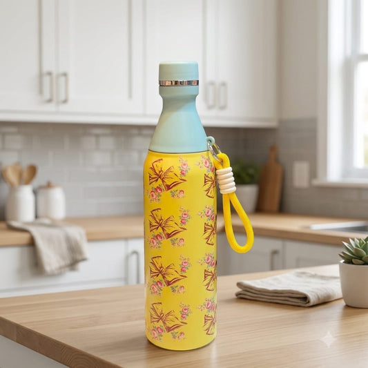 Double Wall Insulated Water Bottle-Yellow