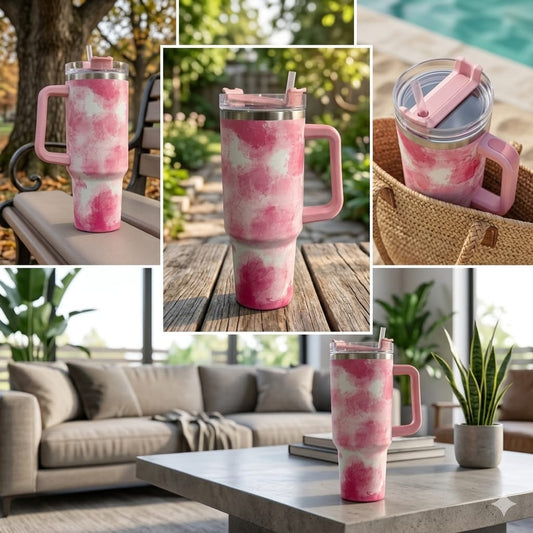 Thermos Cup & Tumbler Pink