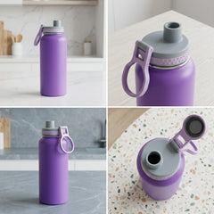 Thermal Insulated Water Bottle-Purple