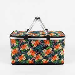 Foldable Insulated Picnic Basket-D14