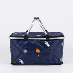 Foldable Insulated Picnic Basket-D15