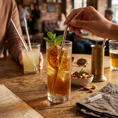 4 Pcs Stainless Steel Straw