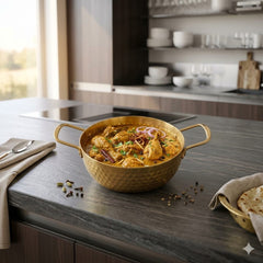 Stainless Steel Golden Pot