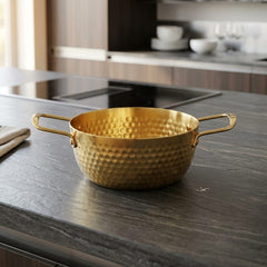 Stainless Steel Golden Pot