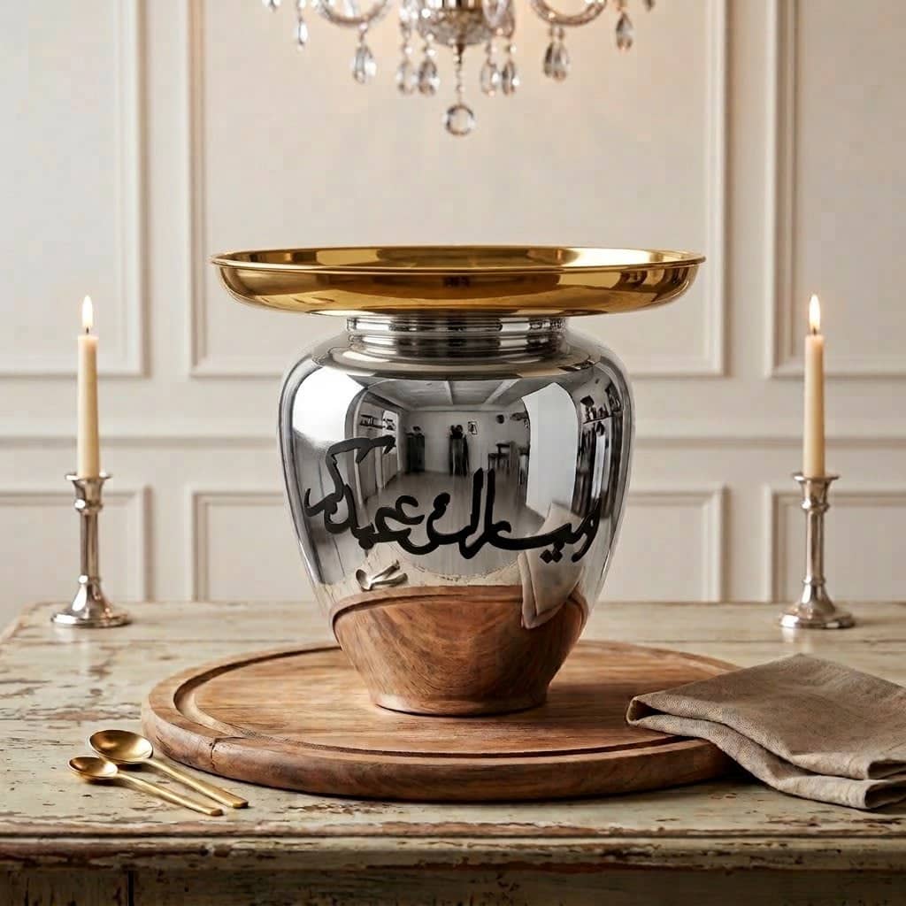 Multi-purpose Serving Platter -Golden