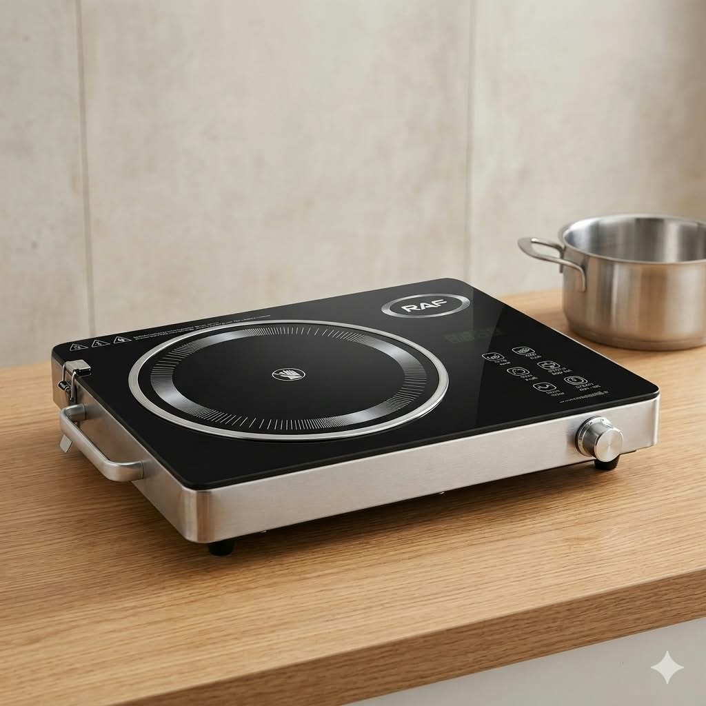Raf Infrared Electric Stove-Black
