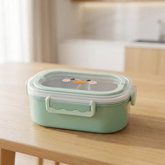 Two Compartment Stainless Steel Lunch Box