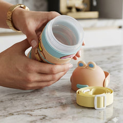 Rabbit Puzzle Design Water Bottle