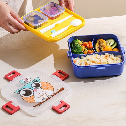 3-Compartment Lunch Box