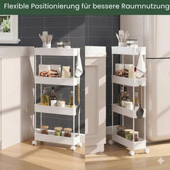 4 Tier Multipurpose Storage Trolley