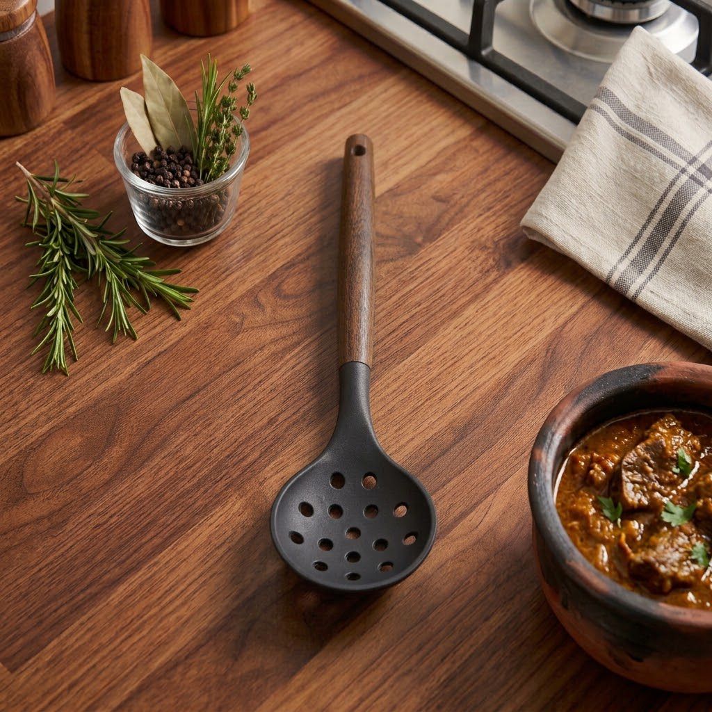 NonStick Nylon Skimmer Spoon