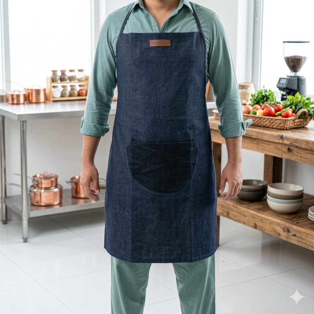 Stylish Denim Apron for Woman