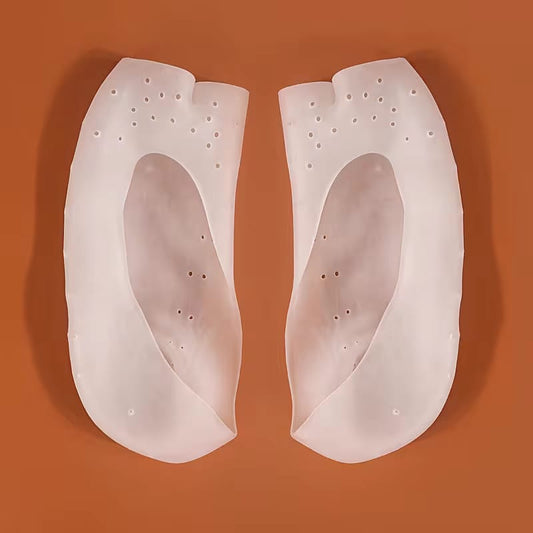 1 Pair Full Length Silicone Socks Anti Cracks