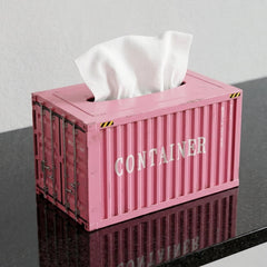 Metal Tissue Box (Container Shaped)