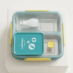 2 Comparment Stainless Steel Lunch Box