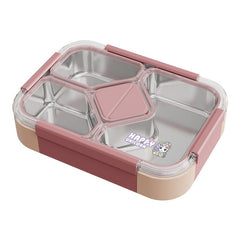 3 Compartment Stainless Steel Lunch Box