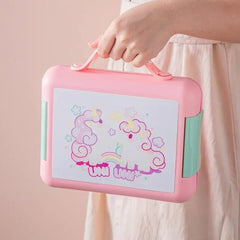 4 Grid Leak proof Lunch Box