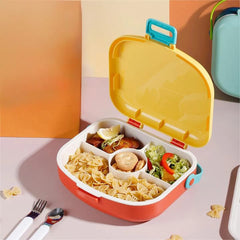 4-Compartment Portable lunch Box