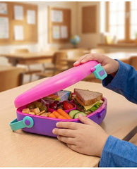 4-Compartment Portable lunch Box