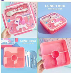 Delicious 3 Compartment Lunch Box