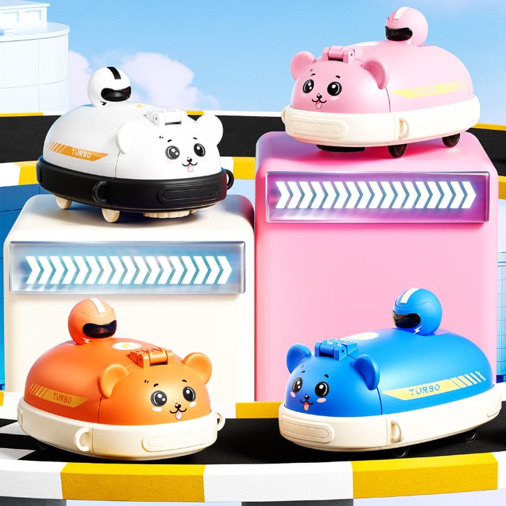 Bumper Car-Style Water Bottle 500ML