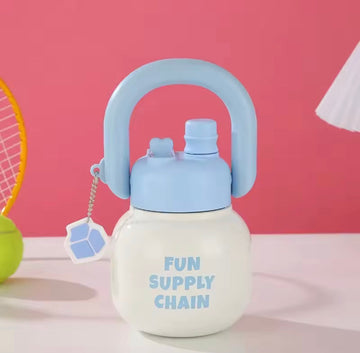 Double Drink Portable Insulated Water Bottle