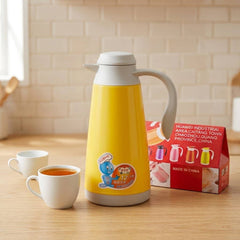 Double Wall Vacuum Flask-Yellow