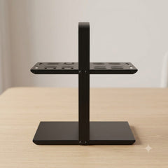 Single Pc Stainless Steel Cutlery Stand(Black)