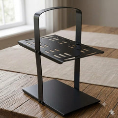 Single Pc Stainless Steel Cutlery Stand(Black)