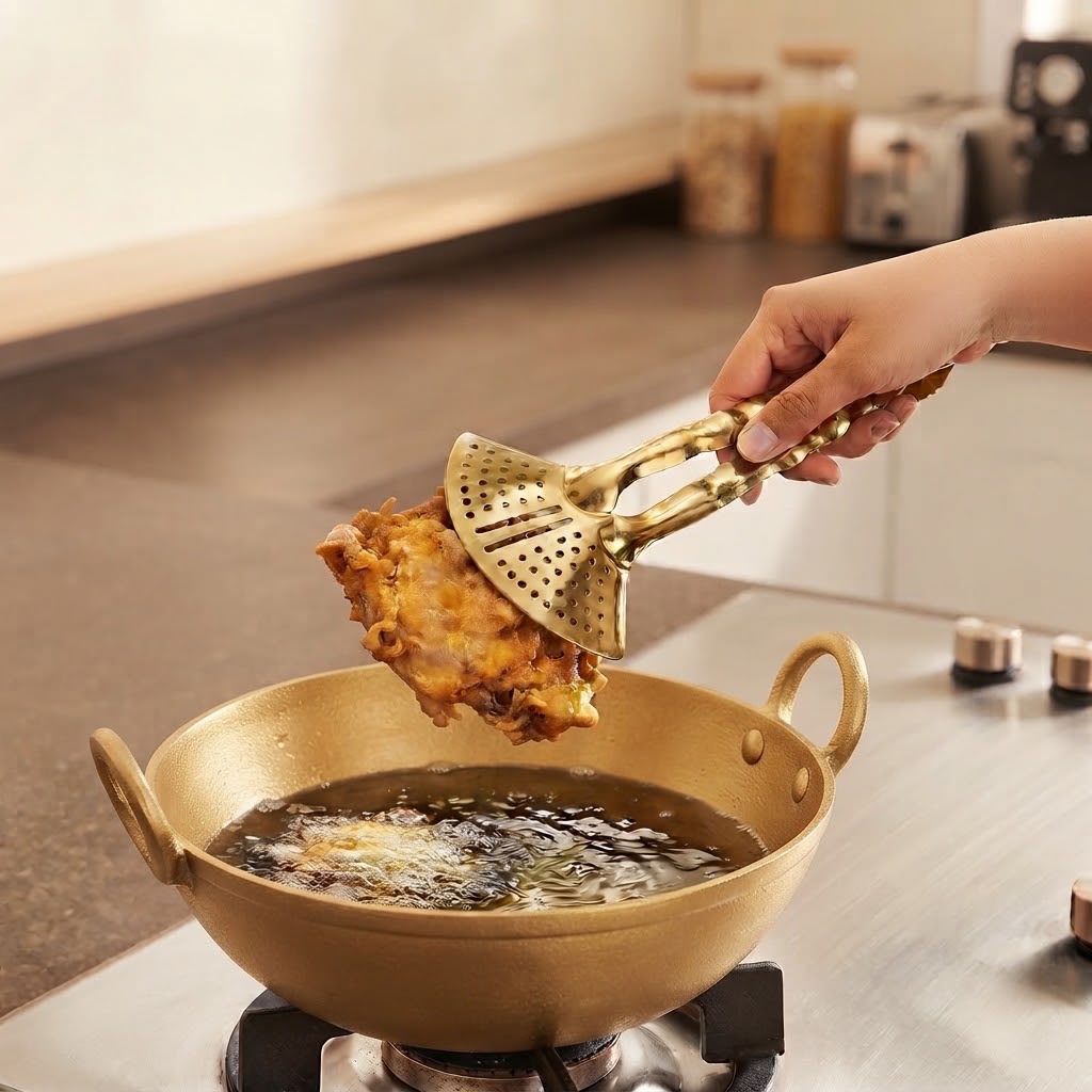 Golden Frying Tong-D1