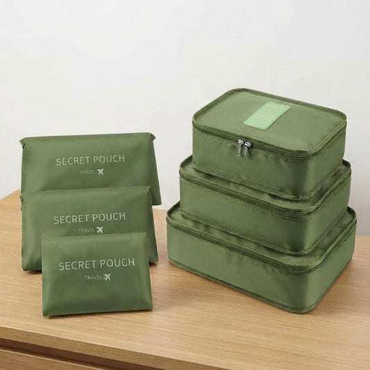 6 Pcs Travel Bag Set