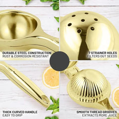 Heavy Duty Stainless Steel Lemon Squeezer