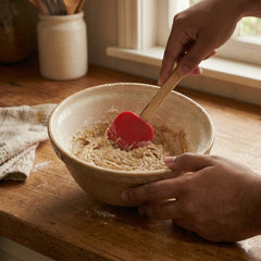Wooden Handle Silicone Spatula