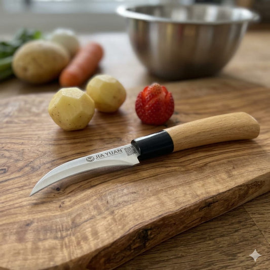Stainless Steel Wood Handle Knife