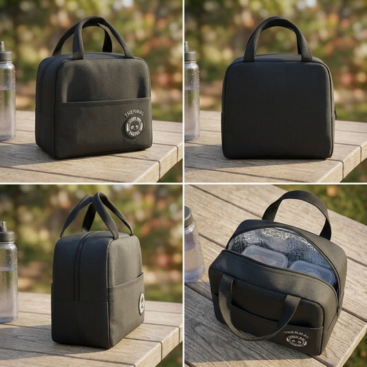 Insulated Thermal Bag-Black
