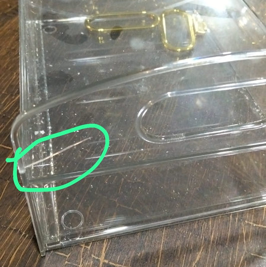 Minor Damage 2-Tier Luxury Makeup Box