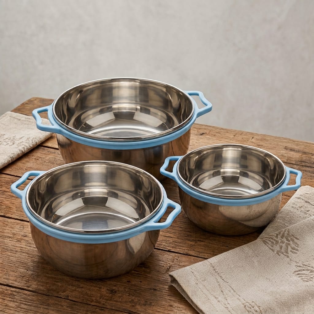 Set of 3 food Container Without lid
