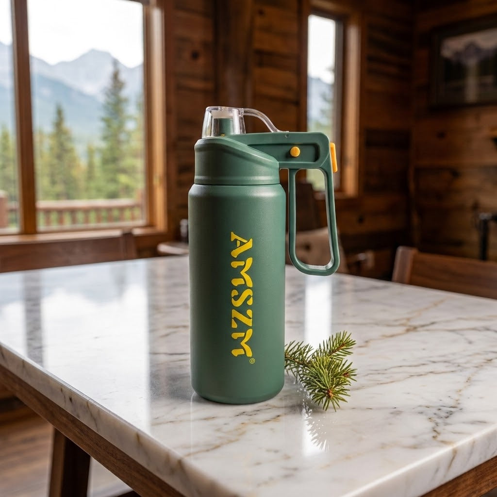 Stainless Steel Travel Bottle(Minor Damage)