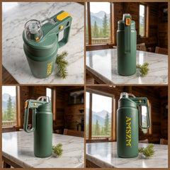 Stainless Steel Travel Bottle(Minor Damage)