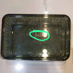 Minor Damage Acrylic Basket with Lid