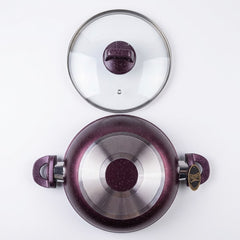 Xelent Marble Coated Wok-26cm