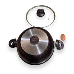 Xelent Marble Coated Wok-32cm
