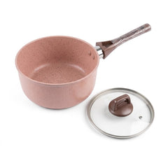 Xelent Marble Coated Sauce Pan-18cm