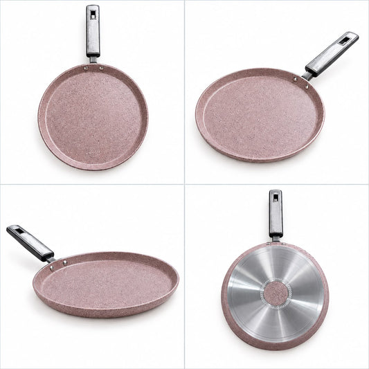 Xelent Non-Stick Hot Plate 31cm-Pink