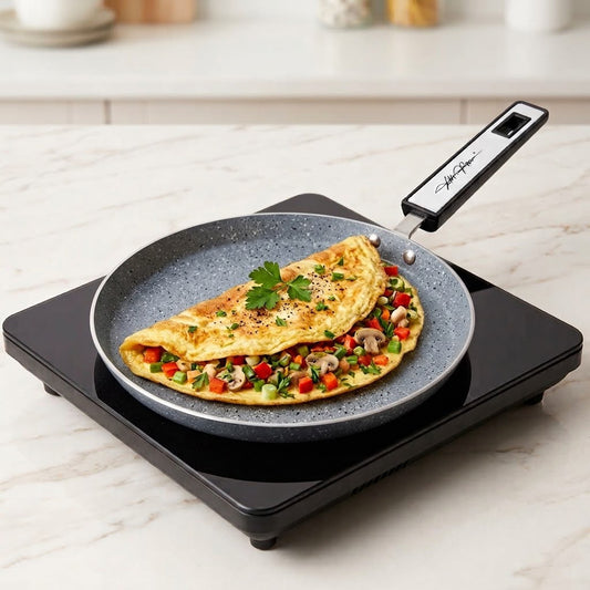 Xelent Non-Stick Hot Plate 31cm-Blue