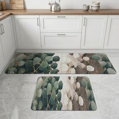 Pair of Non-Slip Kitchen Mat-D2