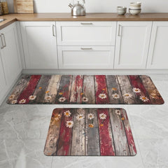 Pair of Non-Slip Kitchen Mat-D1