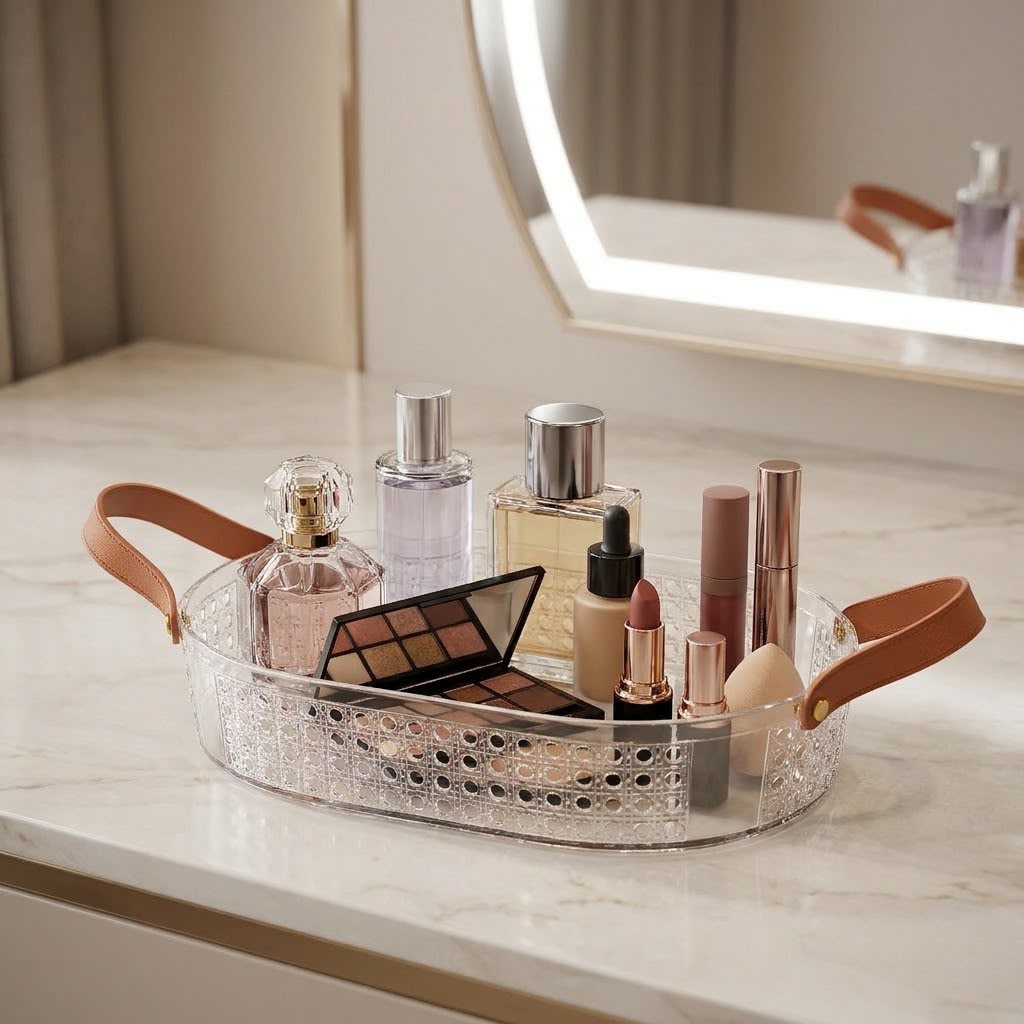Acrylic Cosmetic Organizer-Large